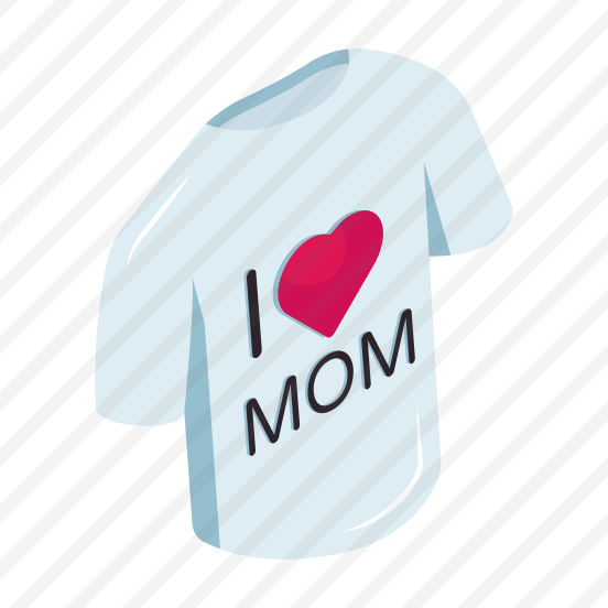 Cloth, Attire,i Love Mom Shirt, Apparel, Menswear, preview
