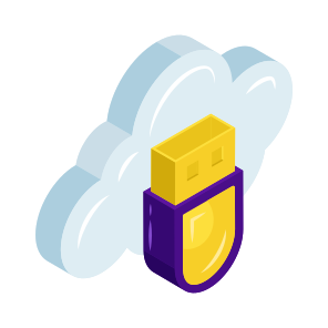 Cloud Usb, Pendrive, Thumb Drive, Universal Serial Bus, Cloud Flash Drive icon