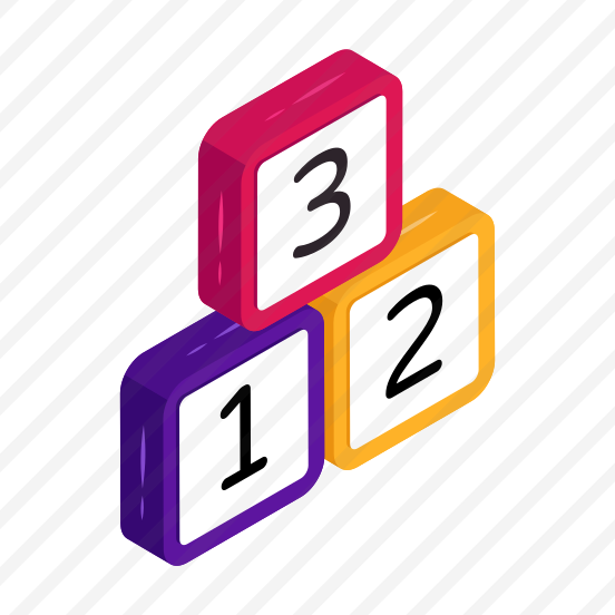 Counting Blocks, Counting Learning, Basic Education, Kindergarten, Basic Learning, preview