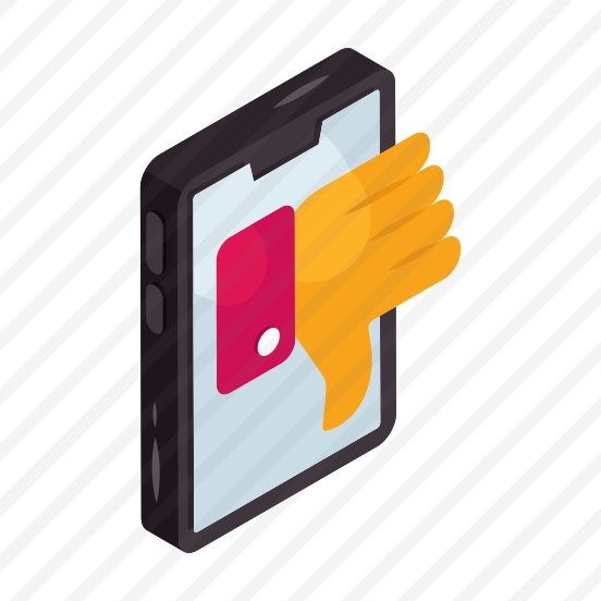 Customer Rating, Customer Review, Thumbs Down, Negative Feedback, Customer Response preview