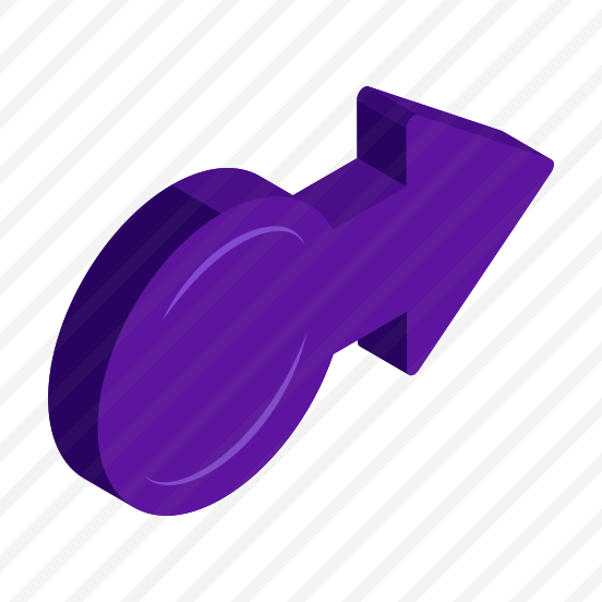 Directional Arrow, Navigational Arrow, Arrowhead, Pointing Arrow, Forward Arrow preview