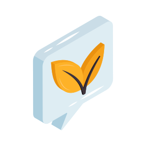 Ecological Chat, Message, Communication, Conversation, Text icon