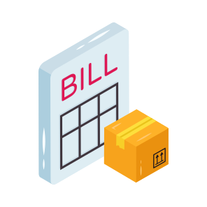 Logistic Bill, Invoice, Receipt, Payment Slip, Commerce icon