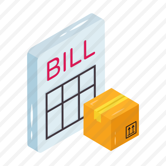 Logistic Bill, Invoice, Receipt, Payment Slip, Commerce preview