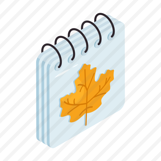 Autumn Season, Calendar, Schedule, Planner, Almanac preview