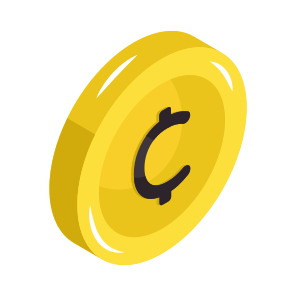 Cent Coin, Currency, Money, Cash, Finance icon