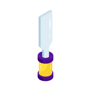 Chisel, Edge Tool, Woodwork Tool, Equipment, Instrument, icon