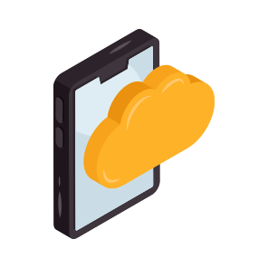 Cloud Phone, Cloud Smartphone, Cloud Cellphone, Cloud Mobile, Cloud Device, icon