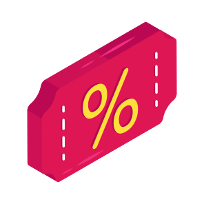 Discount Card, Discount Voucher, Discount Label, Discount Tag, Discount Coupon icon