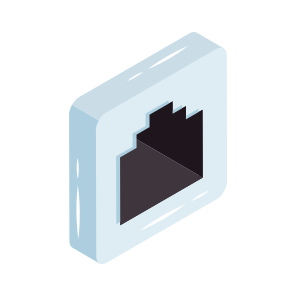 Ethernet Port, Network Port, Share Port, Internet Port, Ethernet Connection icon