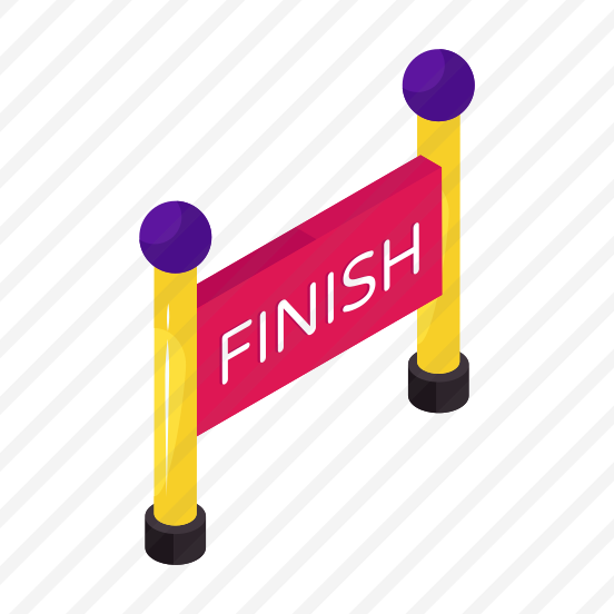 Finishline, Endline, Race End, Destination Line, Chequered Endline preview