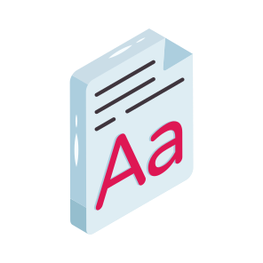 Font File, File Format, Filetype, File Extension, Document icon