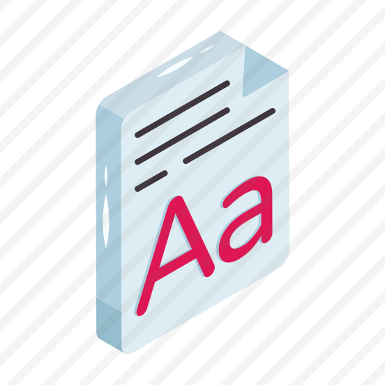 Font File, File Format, Filetype, File Extension, Document preview