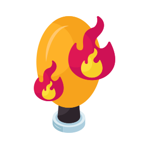 Forest Fire, Tree Burning, Forest Burning, Bushfire, Disaster icon