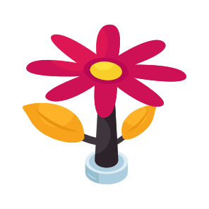 Fower, Floweret, Blossom, Botany, Nature icon
