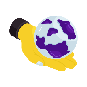 Global Care, Earth Care, Planet Care, Global Conservation, Universe Car icon