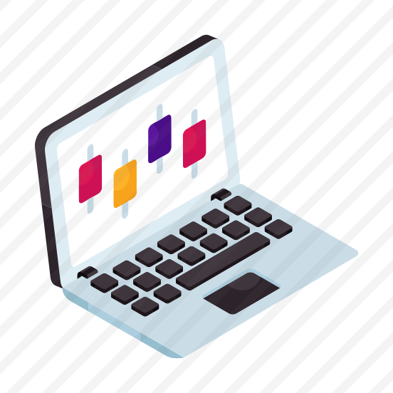 Infographic,candlestick Chart, Candlestick Graph, Online Data Analytics, Statistics preview