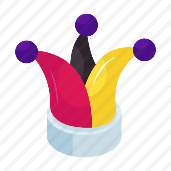 Joker Cap, Joker Hat, Headwear, Headgear, Headpiece preview