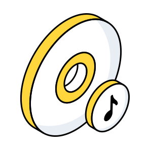 Music Disc, Cd, Dvd, Compact Disc, Media Disc icon