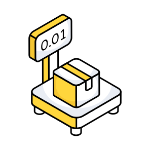 Parcel Weighing, Logistic Weighing, Package Weighing, Weight Machine, Weight Scale icon