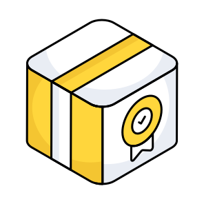 Premium Parcel, Premium Package, Parcel Quality, Package Quality, Carton icon