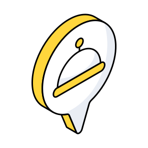 Restaurant Location, Direction, Gps, Navigation, Geolocation icon