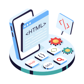 Html Coding, Web Programming, Software Development, Html Coding, Web Technology icon