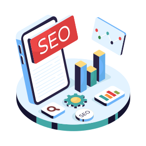 Mobile Seo Analytics, Search Engine Optimization, Optimizational Research, Online Marketing, Digital Marketing icon