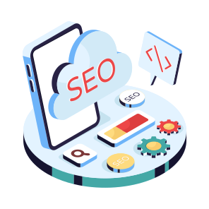 Seo, Search Engine Optimization, Cloud Computing, Cloud Technology, Cloud Seo icon
