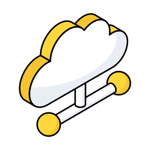Network Cloud, Share Cloud, Cloud Technology, Cloud Computing, Cloud Hosting icon