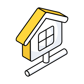 Network Home, Smart House, Iot, Internet Of Things, Smart Building icon