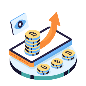 Bitcoin Growth Chart, Cryptocurrency Growth Chart, Crypto Growth Chart, Btc Graph, Digital Currency icon