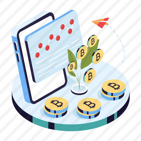 Bitcoin Plant Growth, Cryptocurrency Plant, Crypto, Btc Plant, Digital Currency preview