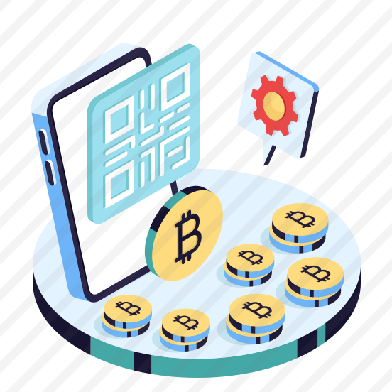 Bitcoins Barcode, Cryptocurrency, Crypto, Btc, Digital Currency preview