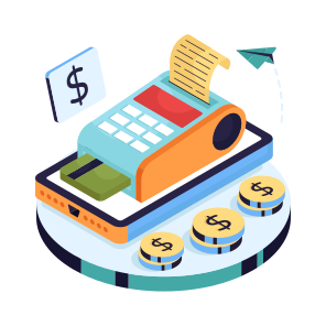 Cash Register, Point Of Sale, Billing Machine, Cash Till, Ecommerce icon