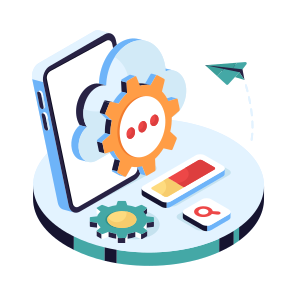 Cloud Setting, Cloud Configuration, Cloud Development, Cloud Config, Cloud Management, icon