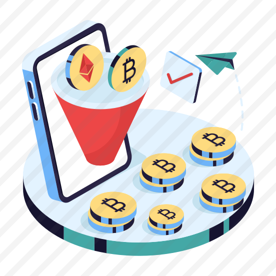 Cryptocurrency Filtration, Cryptocurrency Funnel, Crypto, Btc Funnel, Digital Currency preview