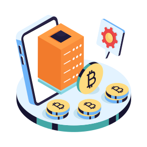 Mobile Bitcoin Server, Dataserver, Mobile Database, Db, Sql icon