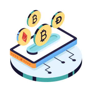 Mobile Btc, Cryptocurrency, Crypto, Btc, Digital Currency icon