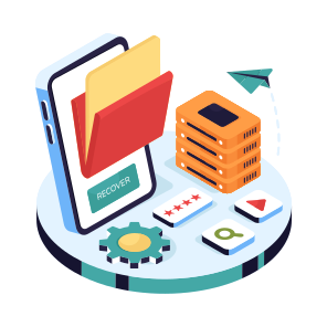 Mobile Folder Recover, Mobile Document, Mobile Doc, Mobile Archive, Mobile Data icon