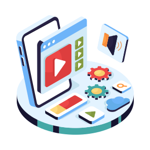 Web Video, Video Streaming, Play Video, Live Video, Media icon