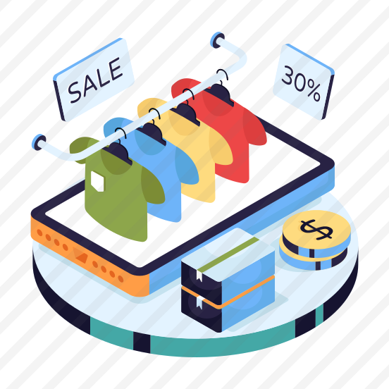 Clothes Rack, Shirts Rack, Shopping Sale, Shopping Discount, Ecommerce preview