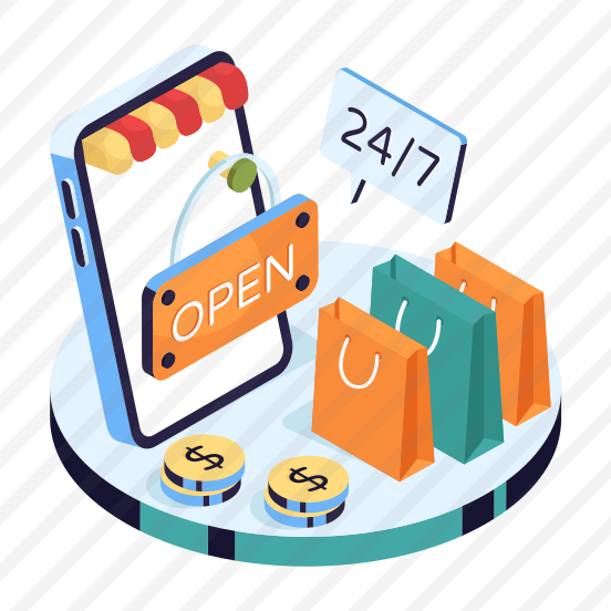 Hr Shop Open, Online Store, Eshop, Estore, Ecommerce preview