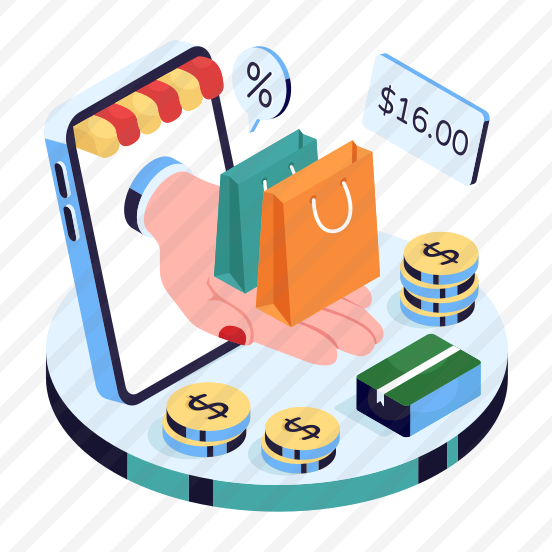 Mobile Shopping, Eshopping, Ecommerce, Shopping App, Buy Online preview