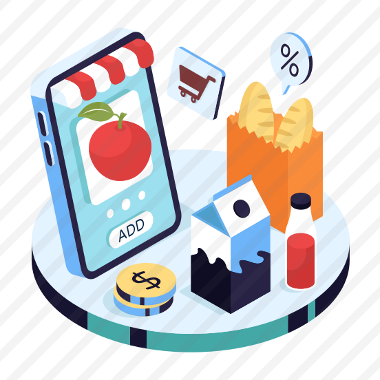 Online Shopping, Eshopping, Ecommerce, Buy Online, Mobile Grocery preview