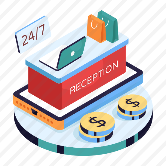 Reception, Reception Desk, Info Table, Info Desk, Front Desk preview