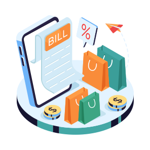 Shopping Bill, Shopping Invoice, Receipt, Payment Slip, Commerce icon