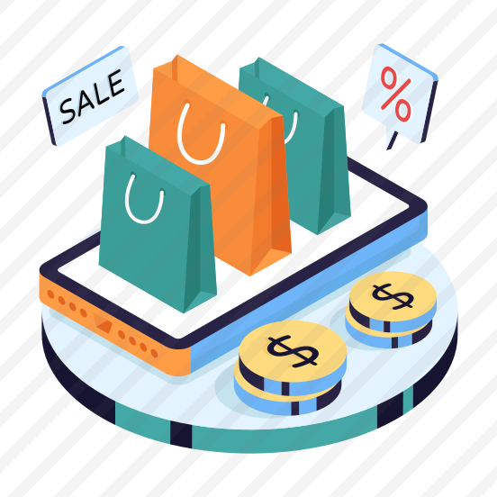 Shopping Discount, Mobile Shopping Sale, Shopping Bags, E Commerce, Discount Sale, preview