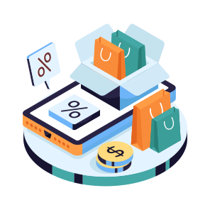 Shopping Parcel, Shopping Package, Shopping Box, Commerce, Shopping Carton icon