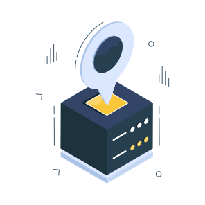Server Location, Dataserver, Database, Db, Sql icon